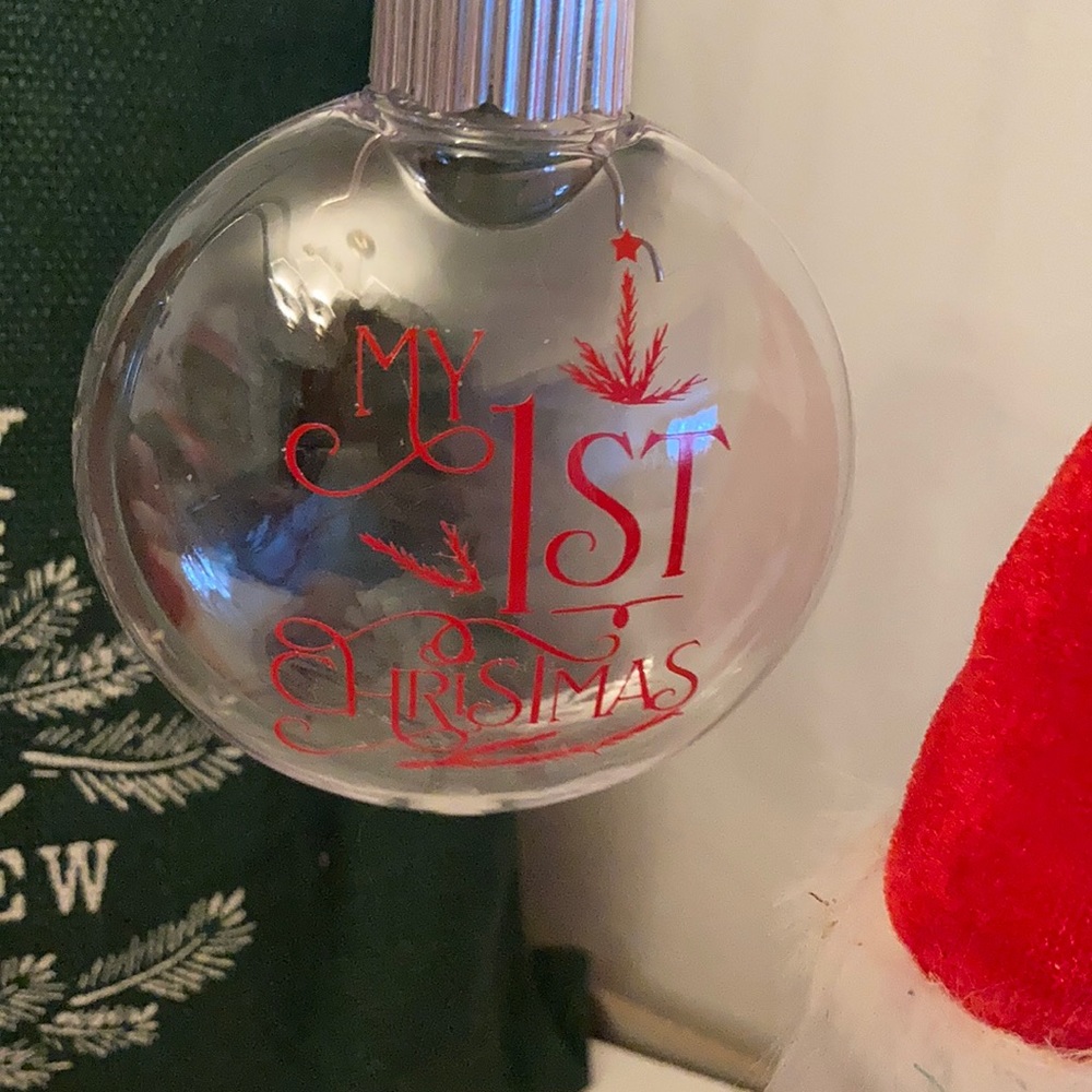 🎄NEW🎄Baby’s first Christmas ornament